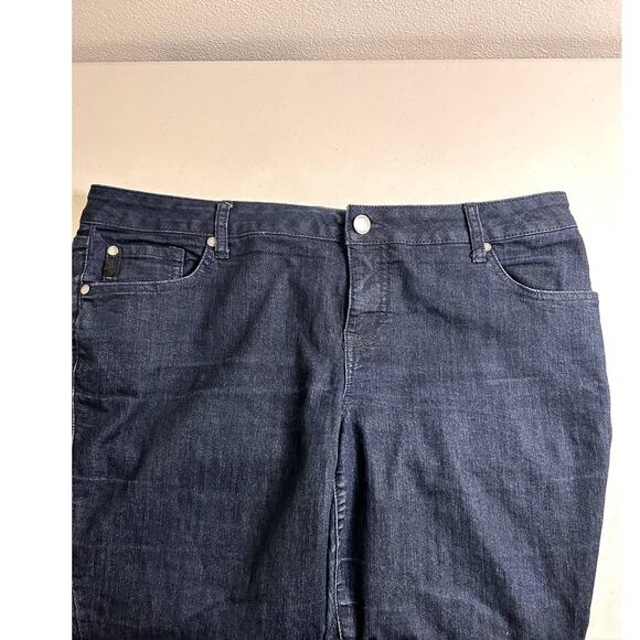 Torrid Denim Straight Leg Dark Blue Womens‎ Size 16R - Picture 5 of 10